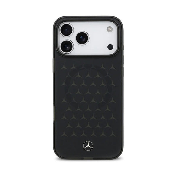 Mercedes-Benz HardCase MagSafe PC/TPU FROSTED W/ New Star Pattern - Black