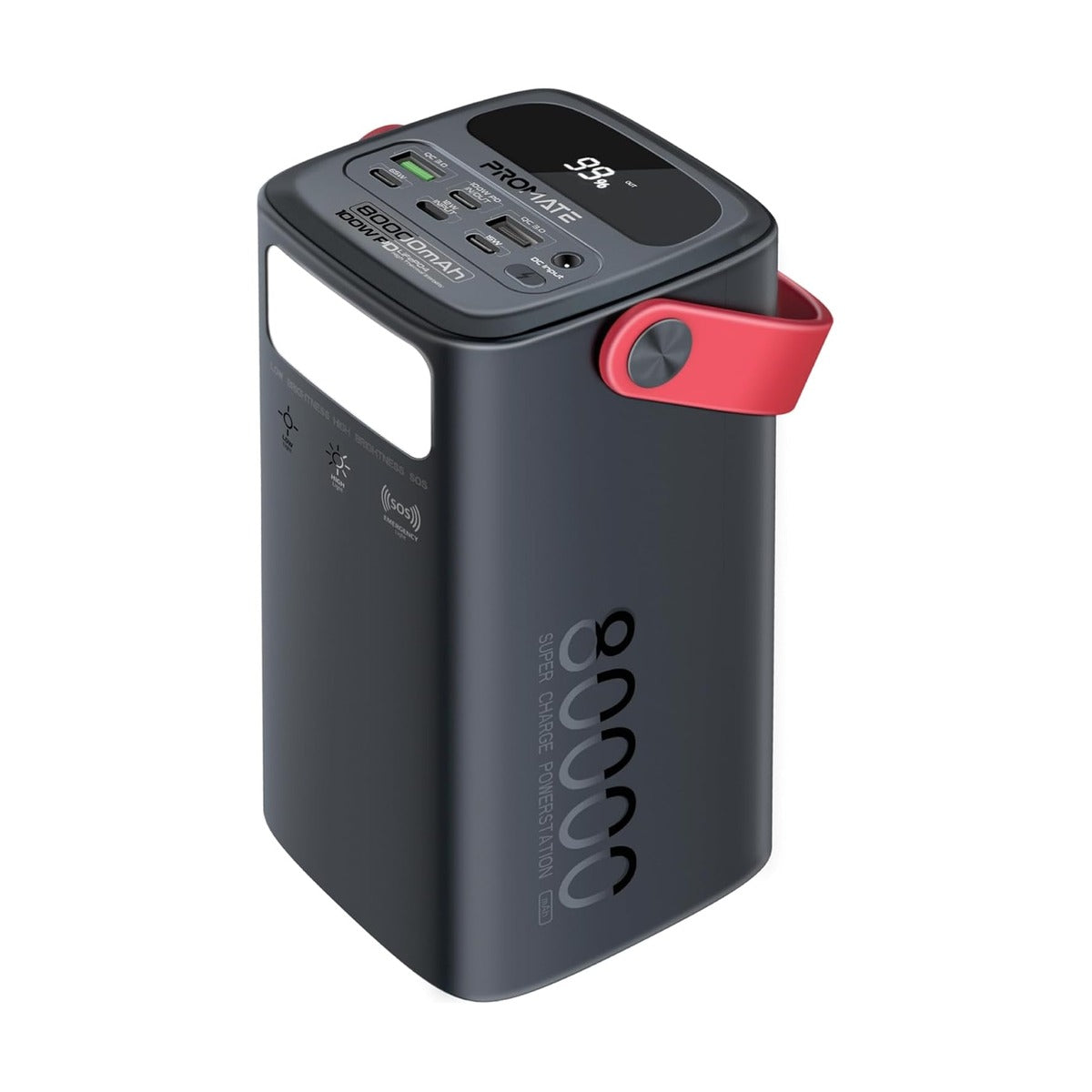Promate Powermine-80Pro , 80000Mah