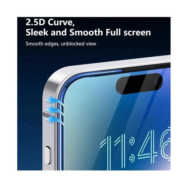 JOYROOM Tempered Glass Screen Protector for iPhone 17 Pro Max - HD+Dustproof - Clear
