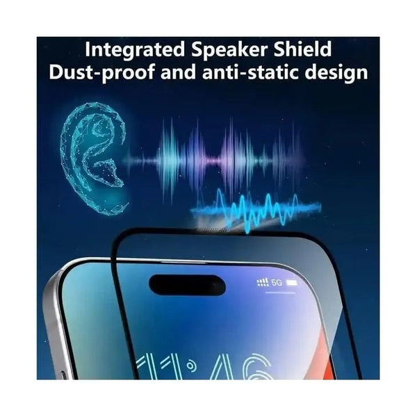 JOYROOM Tempered Glass Screen Protector for iPhone 17 - HD+Dustproof - Clear