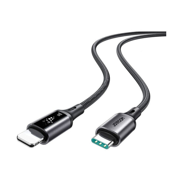 Joyroom S-A60 StarTalk Series 30W Fast Charging Data Cable (Type-C to Lightning) 1.2m-Black