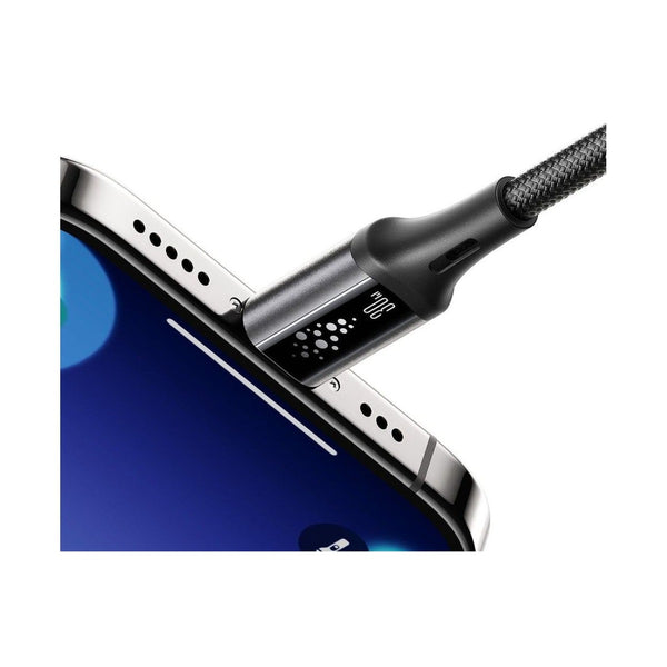 Joyroom S-A60 StarTalk Series 30W Fast Charging Data Cable (Type-C to Lightning) 1.2m-Black