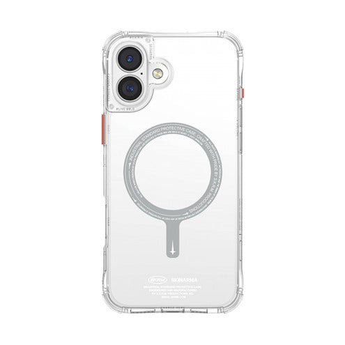 Skinarma - 2024IP61-iPhone 16 Compatible Case Magsafe Charging-SDOMS-Clear