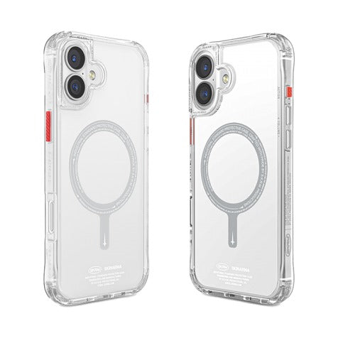 Skinarma - 2024IP61-iPhone 16 Compatible Case Magsafe Charging-SDOMS-Clear