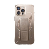 Skinarma - 2024IPP63-جراب متوافق مع iPhone 16 Pro بتقنية Magsafe للشحن-HELIO-ذهبي