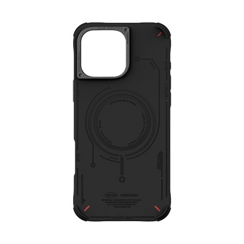 Skinarma - 2024IPP63-iPhone 16 Pro Compatible Case Magsafe Charging-MECHA-Black
