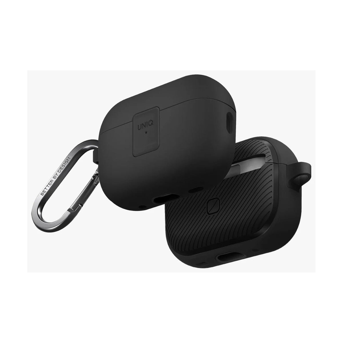 UNIQ CLYDE AIRPODS PRO 2ND GEN LOCK CASE - CHARCOAL (CHARCOAL/DARK GREY)