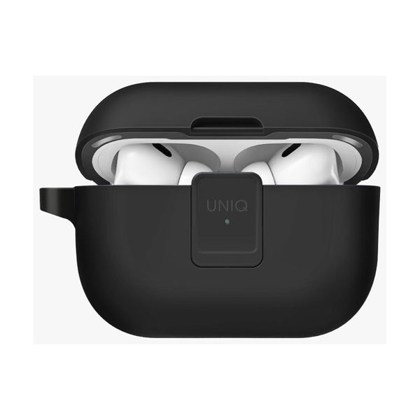 UNIQ CLYDE AIRPODS PRO 2ND GEN LOCK CASE - CHARCOAL (CHARCOAL/DARK GREY)