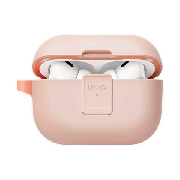 UNIQ CLYDE AIRPODS PRO 2ND GEN LOCK CASE - PINK (LIGHT PINK/CREPE PINK)