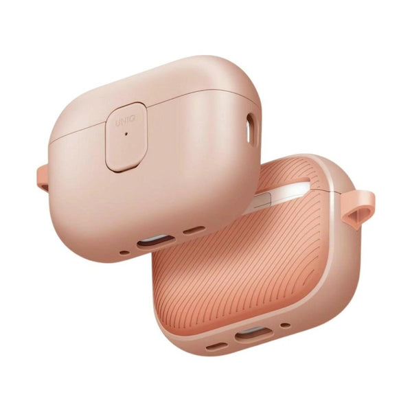 UNIQ CLYDE AIRPODS PRO 3RD GEN LOCK CASE - LIGHT PINK/CREPE PINK (LIGHT PINK/CREPE PINK)