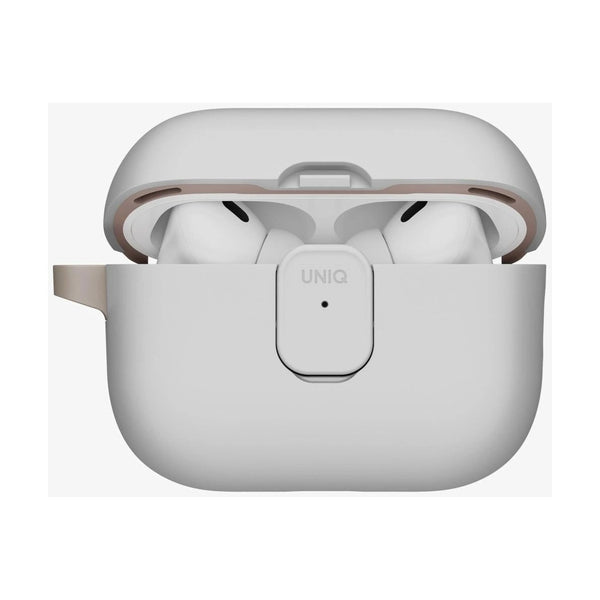 UNIQ CLYDE AIRPODS PRO 3RD GEN LOCK CASE - MIST GREY/KHAKI (MIST GREY/KHAKI)