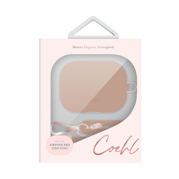 UNIQ COEHL HAVEN AIRPODS PRO 2ND GEN CASE - DUSTY NUDE