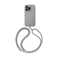 جراب UNIQ Coehl Creme لهاتف iPhone 16 Pro لون رمادي داكن - غطاء MagSafe