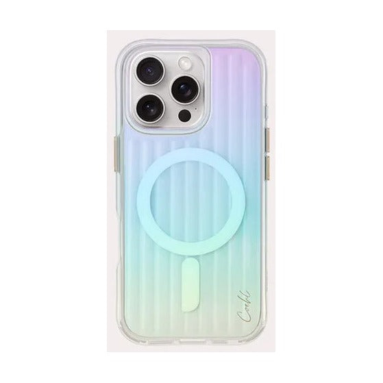UNIQ COEHL IPHONE 16 PRO (2024) 6.3 MAGNETIC CHARGING LINEAR - IRIDESCENT (IRIDESCENT)