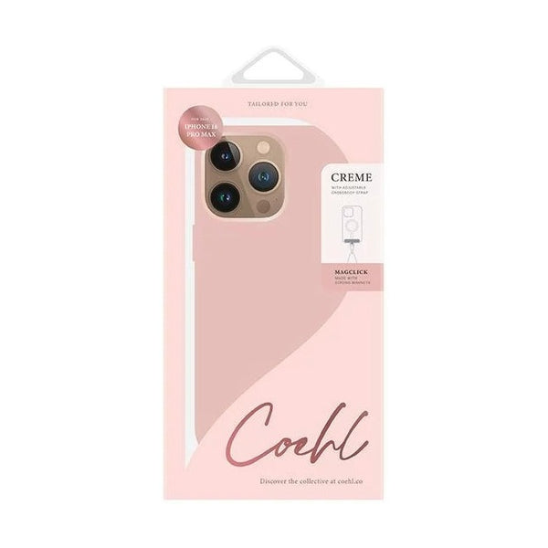 UNIQ COEHL IPHONE 16 PRO (2024) 6.9 MAGNETIC CHARGING CRÈME - BALLET PINK (BALLET PINK)