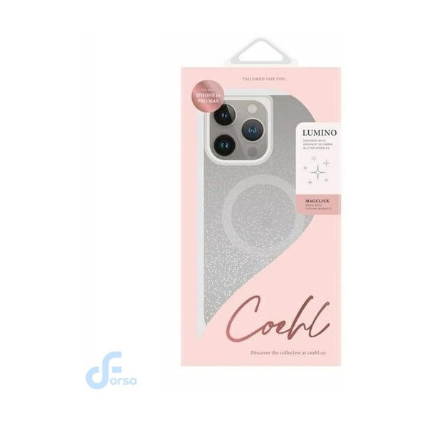 UNIQ COEHL IPHONE 16 PRO (2024) 6.9 MAGNETIC CHARGING LUMINO - SPARKLING SILVER (SPARKLING SILVER)