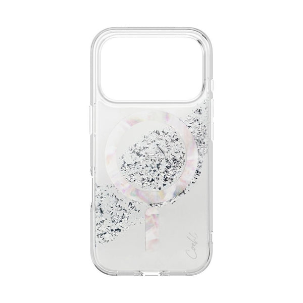 UNIQ COEHL IPHONE 17 PRO MAX MAGNETIC CHARGING CRYSTELLE - SPARKLING SILVER (SPARKLING SILVER)