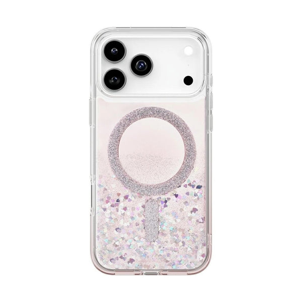 UNIQ COEHL IPHONE 17 PRO MAX MAGNETIC CHARGING SOLEA - GLITTER HEARTS