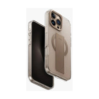 UNIQ HYBRID IPHONE 16 PRO (2024) 6.3 HELDRO MAX MAGCLICK WITH CAMERA STAND - TAUPE GOLD