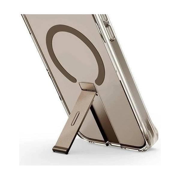 UNIQ HYBRID IPHONE 16 PRO (2024) 6.3 MAGCLICK CHARGING ELEVA WITH VERTICAL STAND - TAUPE GOLD