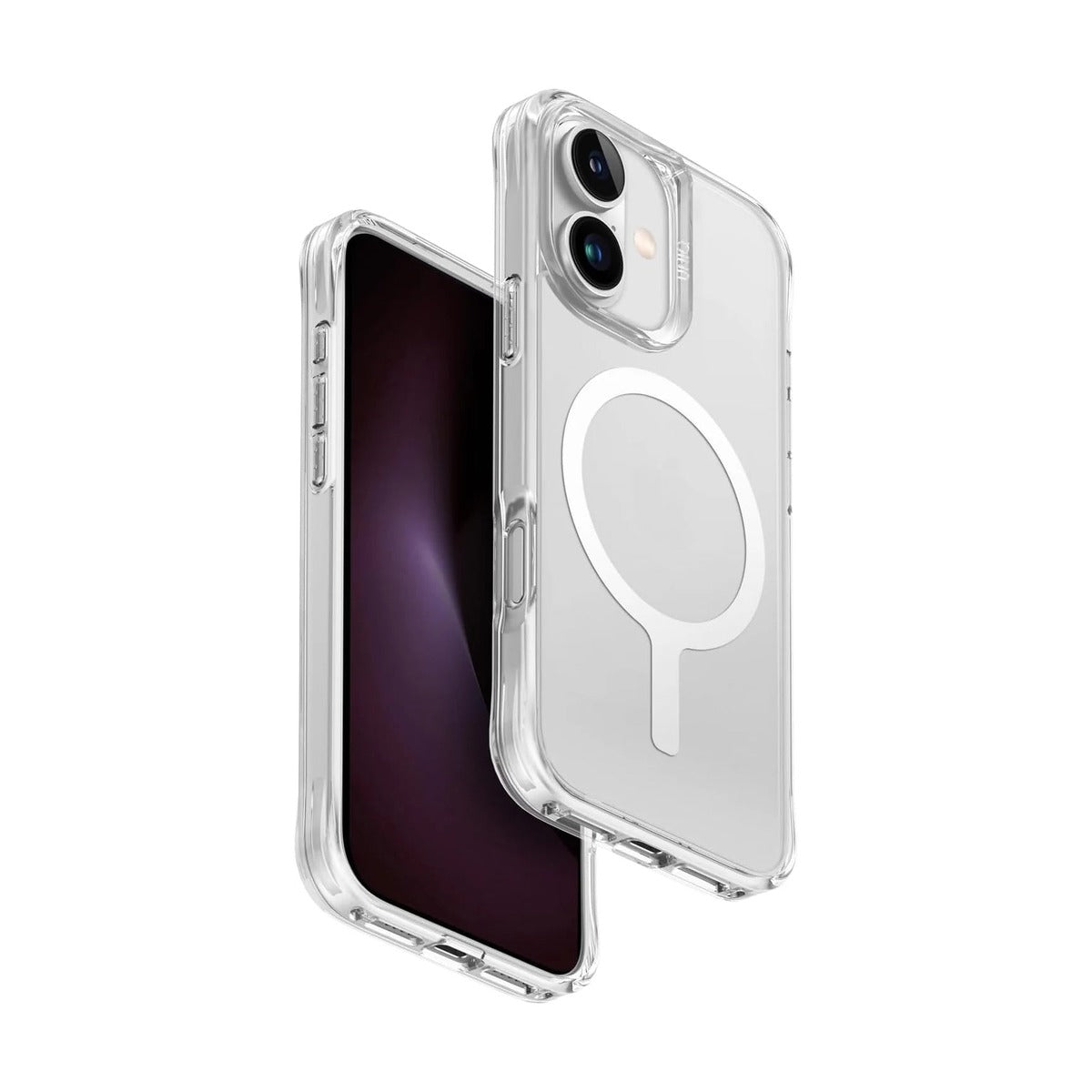 UNIQ HYBRID IPHONE 16 PRO (2024) 6.3 MAGCLICK CHARGING LIFEPRO XTREME (AF) - DOVE (FROST CLEAR)