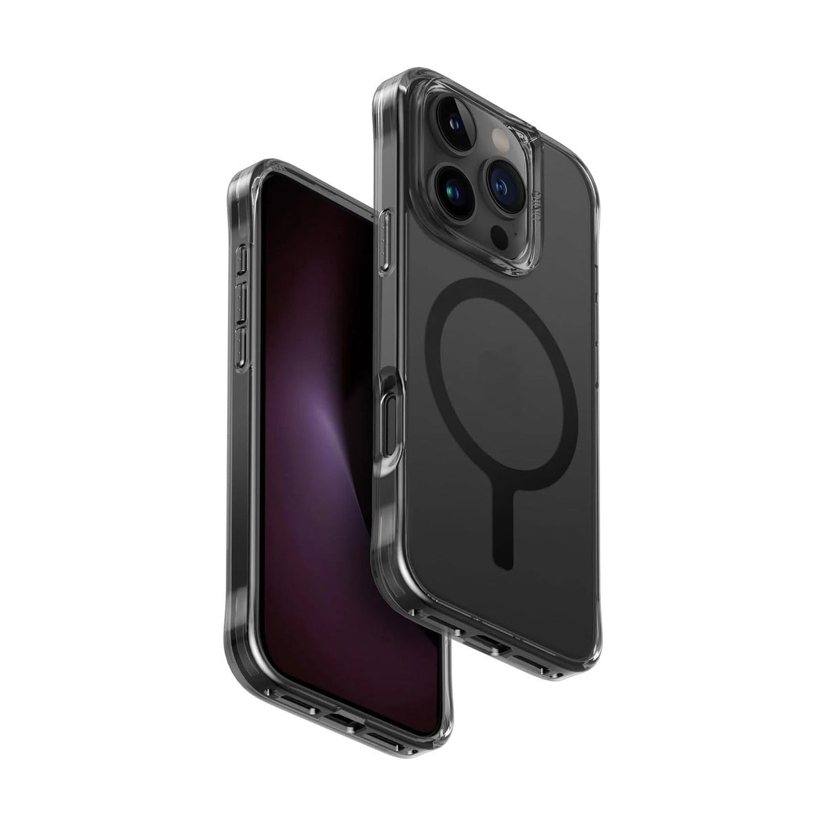 UNIQ HYBRID IPHONE 16 PRO (2024) 6.3 MAGCLICK CHARGING LIFEPRO XTREME (AF) - SMOKE (FROST SMOKE)