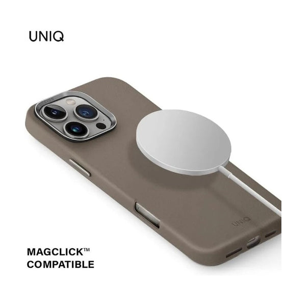 UNIQ HYBRID IPHONE 16 PRO (2024) 6.3 MAGCLICK MAGCLICK CHARGING LYDEN - FLINT GREY