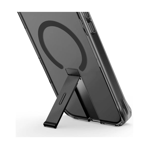 UNIQ HYBRID IPHONE 16 PRO (2024) 6.9 MAGCLICK CHARGING ELEVA WITH VERTICAL STAND - CARBON (BLACK)