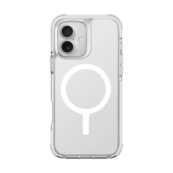 UNIQ HYBRID IPHONE 16 PRO MAGCLICK CHARGING COMBAT ACTIVE (LUMINOUS) - LUME-WHITE