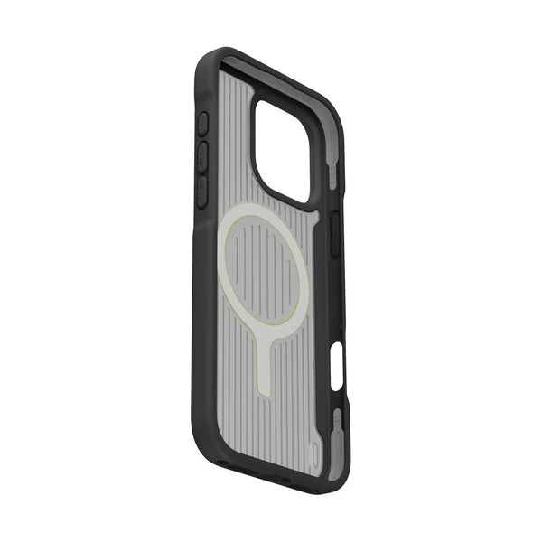 UNIQ HYBRID IPHONE 16 PRO MAGCLICK CHARGING COMBAT ACTIVE - CHARCOAL BLACK
