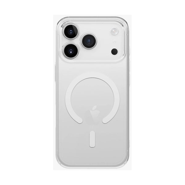 UNIQ HYBRID IPHONE 17 PRO MAGCLICK CHARGING AIRSUIT - GLOSSY CLEAR/WHITE
