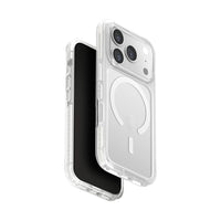 UNIQ HYBRID IPHONE 17 PRO MAGCLICK CHARGING COMBAT - أبيض شفاف