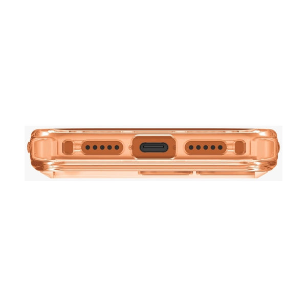 UNIQ HYBRID IPHONE 17 PRO MAGCLICK CHARGING LIFEPRO XTREME (AF) - FROST CLEAR/VOLT ORANGE