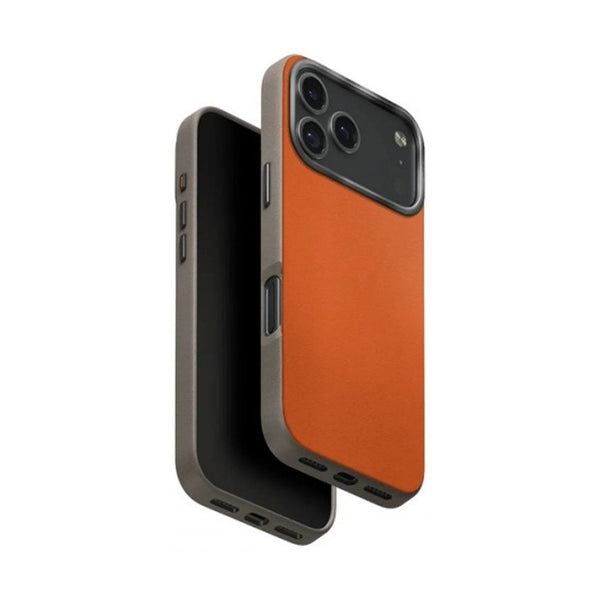 UNIQ HYBRID IPHONE 17 PRO MAGCLICK CHARGING LYDEN DS - FLAME ORANGE/FLINT GREY