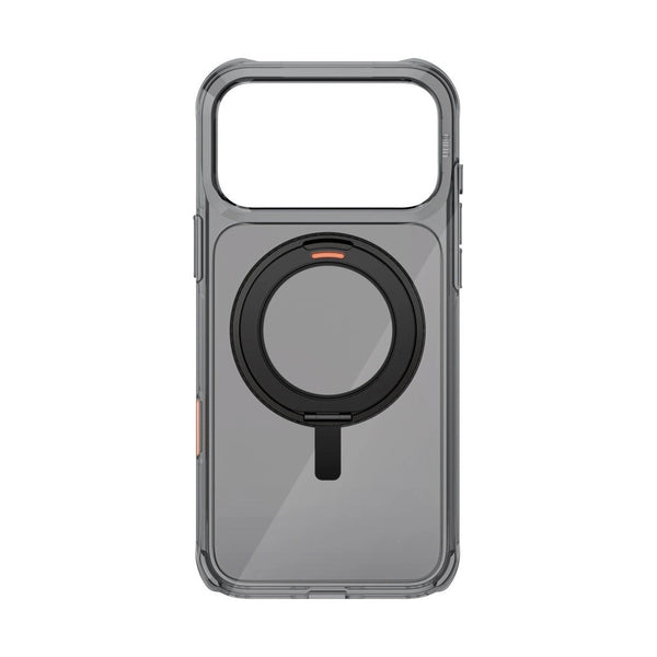UNIQ HYBRID IPHONE 17 PRO MAX SWIVIX WITH 360 ROTATING KICKSTAND - CARBON BLACK