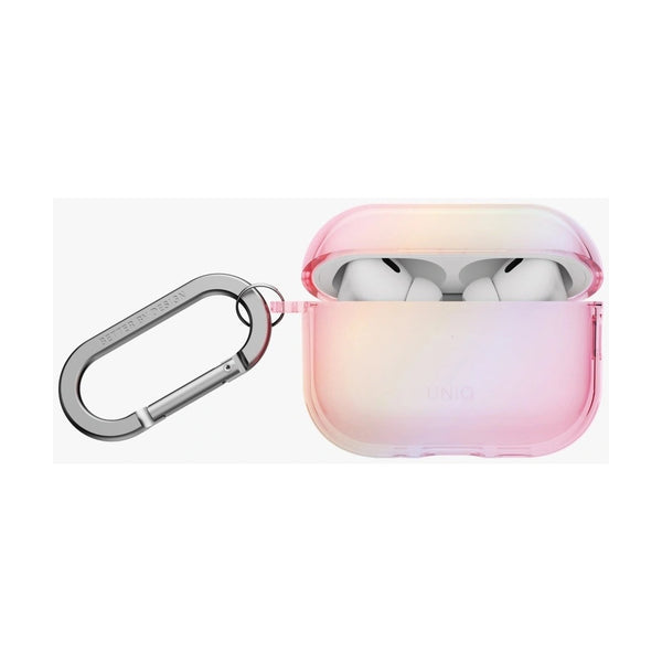 UNIQ IRIDESCIA AIRPODS PRO 3RD GEN HANG CASE - PINK PRISM