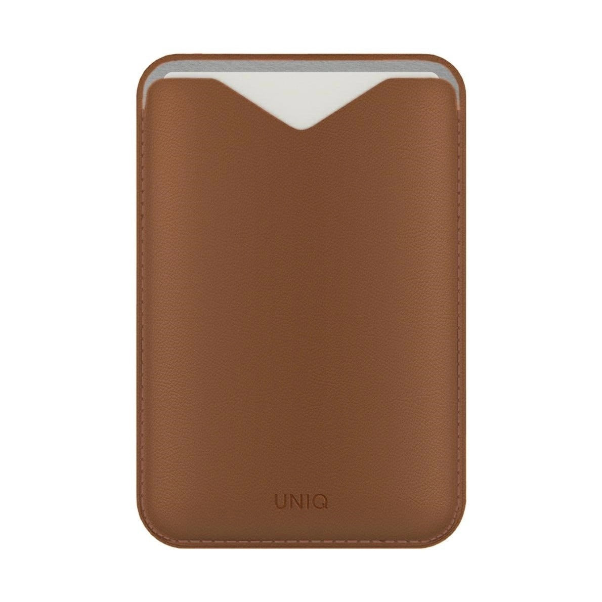UNIQ LYDEN EVO MAGNETIC STAND CARD HOLDER - CARAMEL