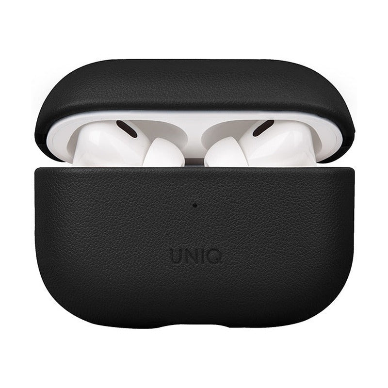 UNIQ TERRA GENUINE LEATHER AIRPODS PRO 2ND GEN (2022) CASE - DALLAS BLACK
