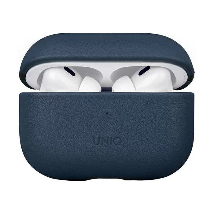 UNIQ TERRA GENUINE LEATHER AIRPODS PRO 2ND GEN (2022) CASE - SPACE BLUE