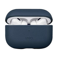 UNIQ TERRA GENUINE LEATHER AIRPODS PRO 2ND GEN (2022) CASE - SPACE BLUE