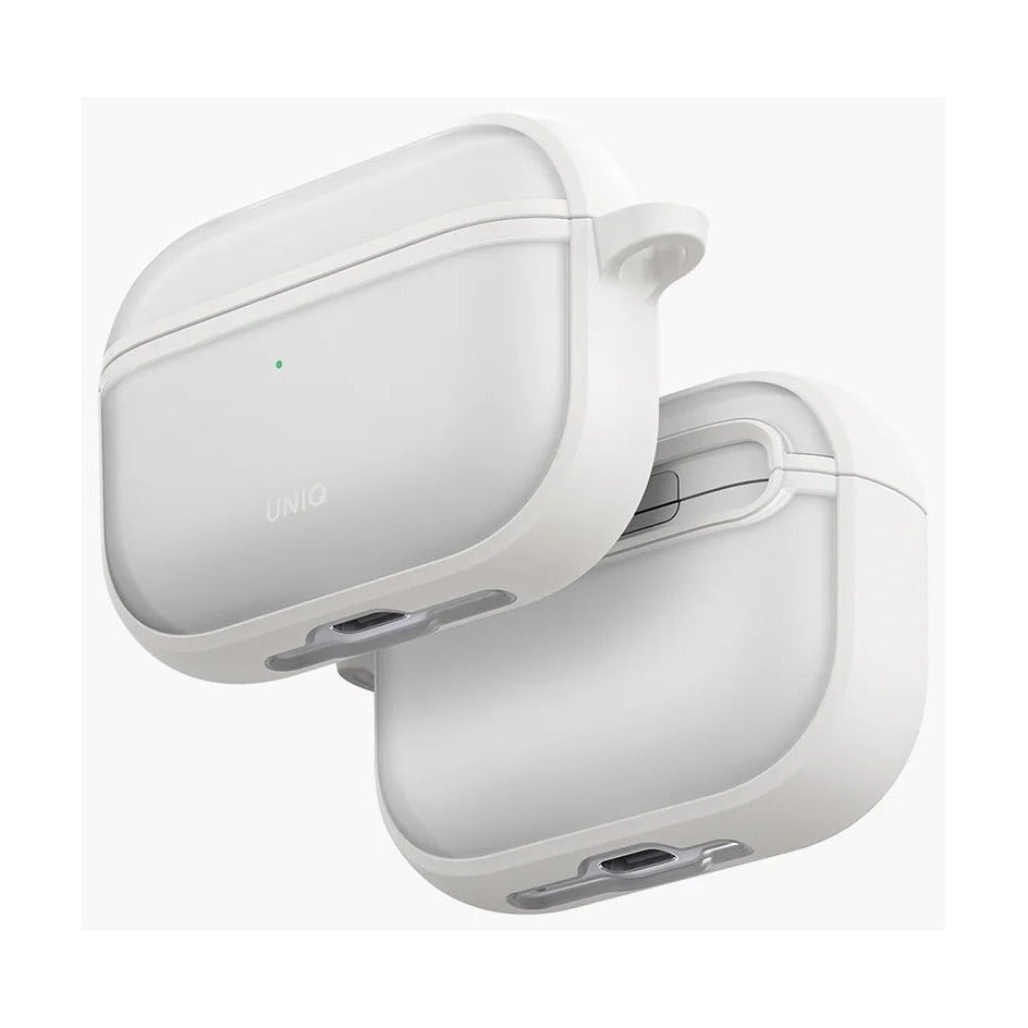 حافظة UNIQ VEREN AIRPODS PRO للجيل الثالث - تشالك فروست