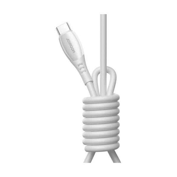 Joyroom S-A59 Vibrant Series charging and data cable, Type-C to Type-C, 60W, 1.2m, White