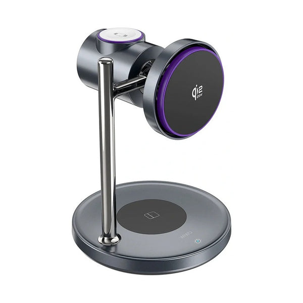 Wiwu - 25W Qi2.2 3 in 1 Space Station Air-cooled Magnatic Wireless Charger