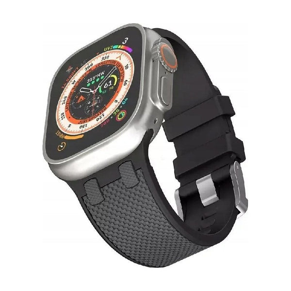 Wiwu - 42/44/45/49Mm Silicone Band Wb015 Black