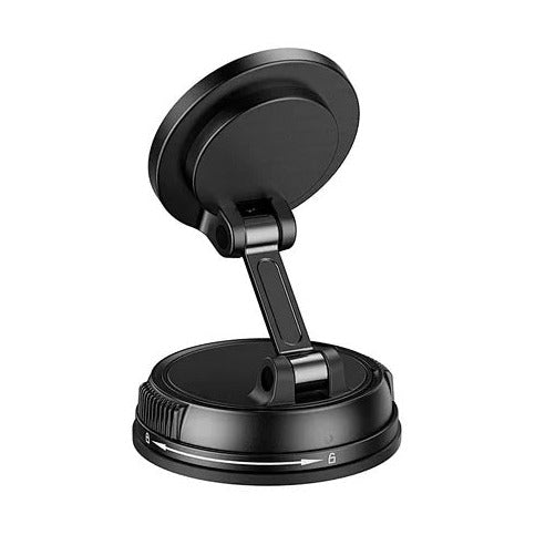 Wiwu - Ch-326 M-Safe Charging Enabled 360 Degree Rotating Vacuum Car Phone Holder 15W Black