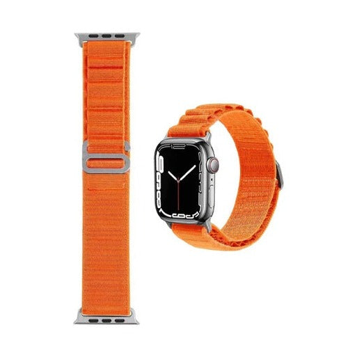 Wiwu - Nylon Watch Band For Apple Watch 42/44/45/49 - Orange