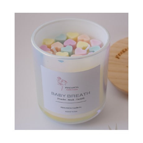 fragancia baby breath iridescent 430 ml 65 hr powder musk