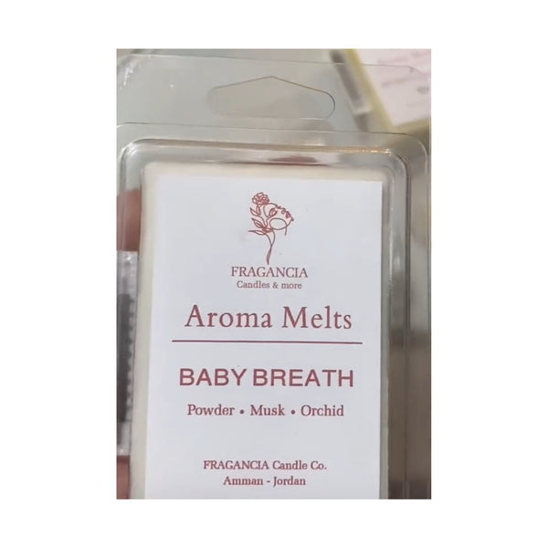 fragancia Aroma Melts baby breath burning 24 HRs 80 ml