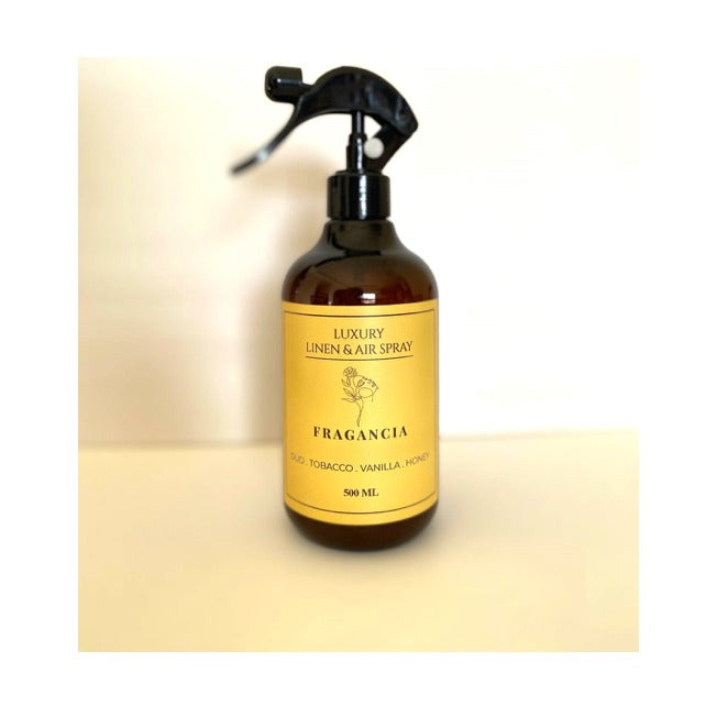 fragancia MAJESTIC Linen & room spray 500 ml oud tobacco