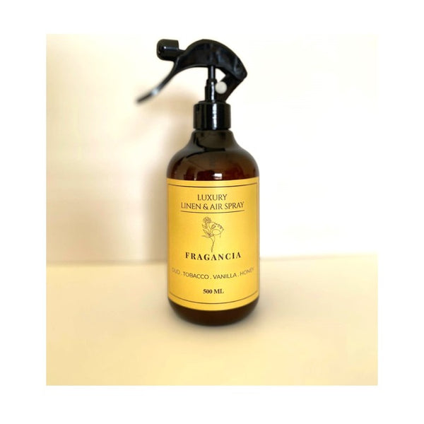 fragancia MAJESTIC Linen & room spray 500 ml oud tobacco